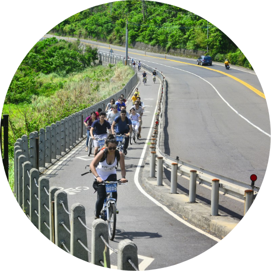 宜蘭海岸雙鐵追風騎遇